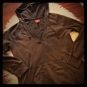 Lucky brand split hoodie